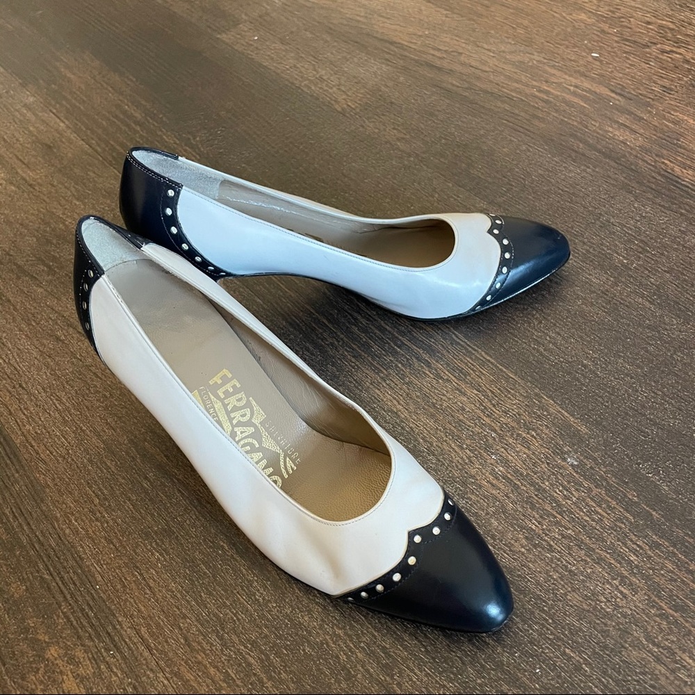 Salvatore Ferragamo Vintage Heels - Picture 2 of 5